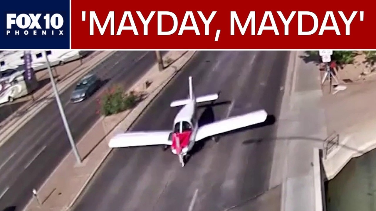 Small plane forced to land on Main Street during rush hour