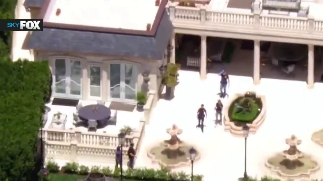 FBI serves search warrant at Beverly Hills mansion