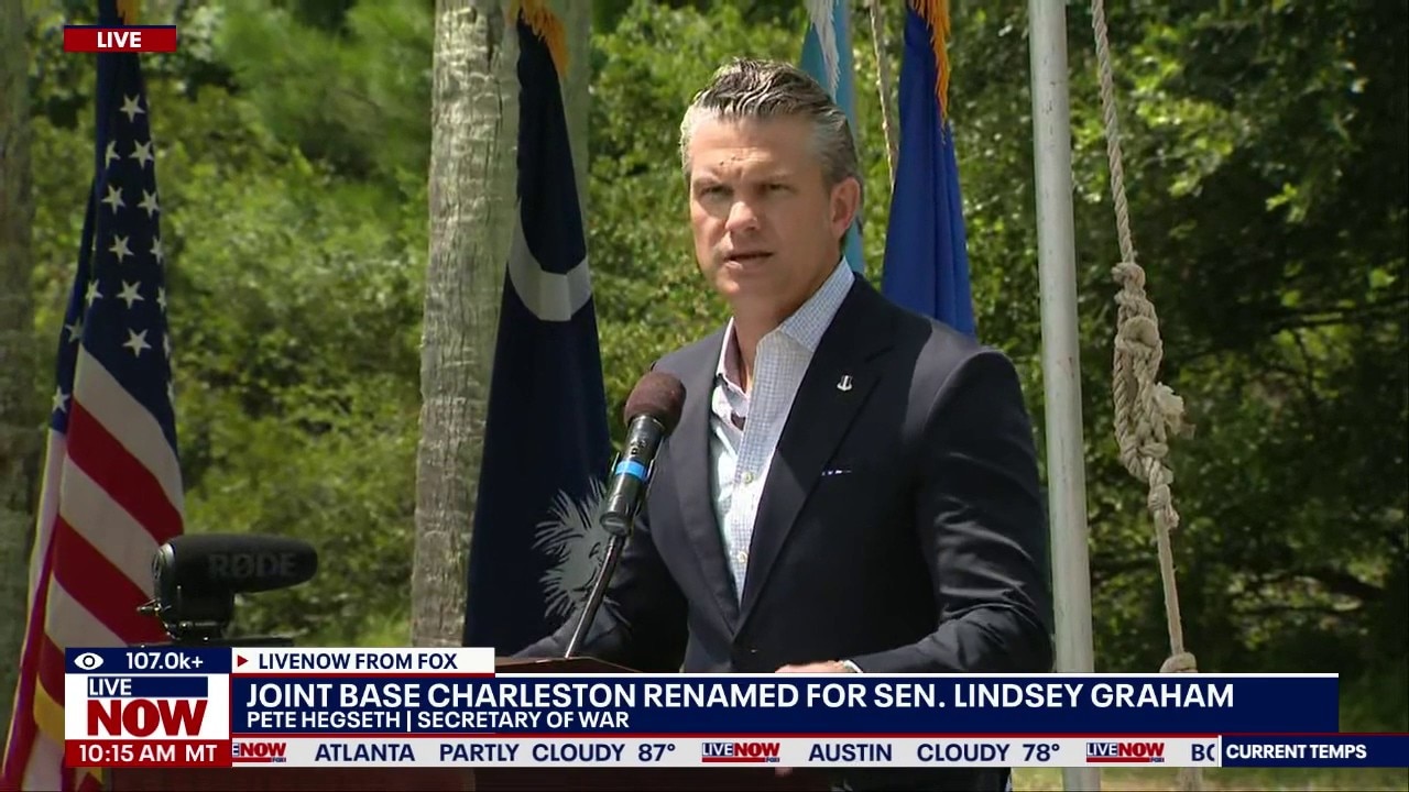 Joint Base Charleston renamed for late Sen. Graham