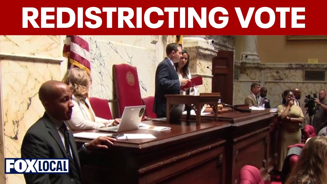 Maryland redistricting: Senate votes on proposal to redraw congressional maps