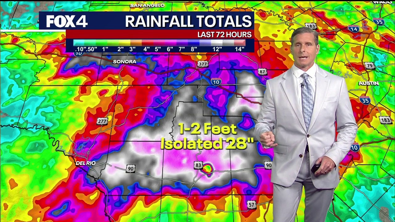 Dallas weather: July 17 evening forecast