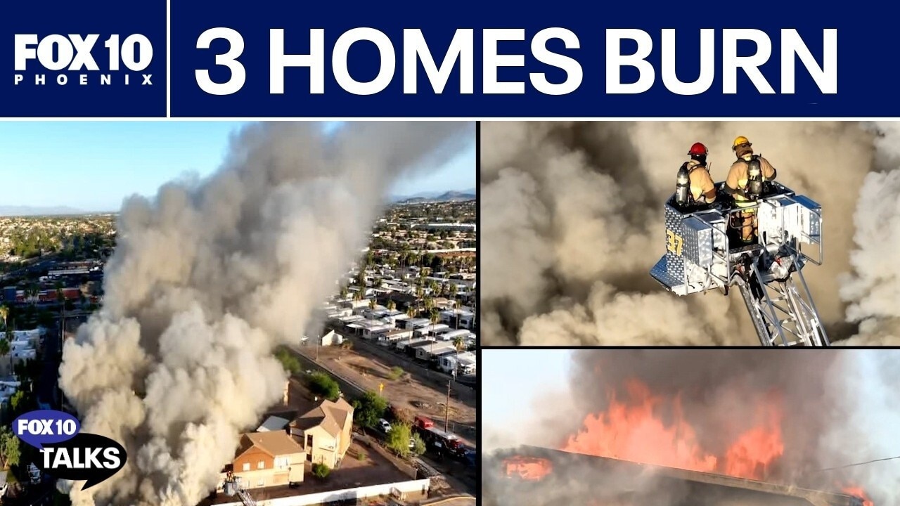 Fires erupt in Phoenix; AZ treasurer candidate | FOX 10 Talks