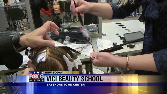 Laura learns how to color hair