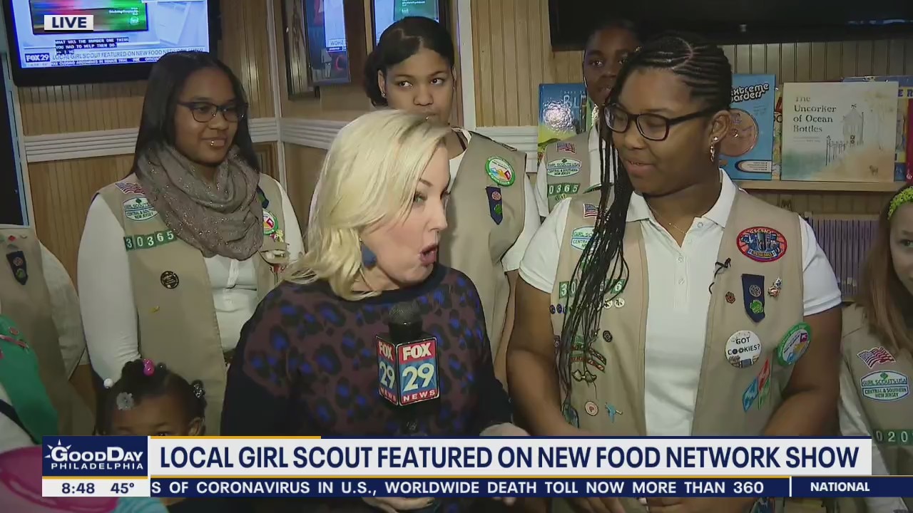 Local girl scout featured on new Food Network show