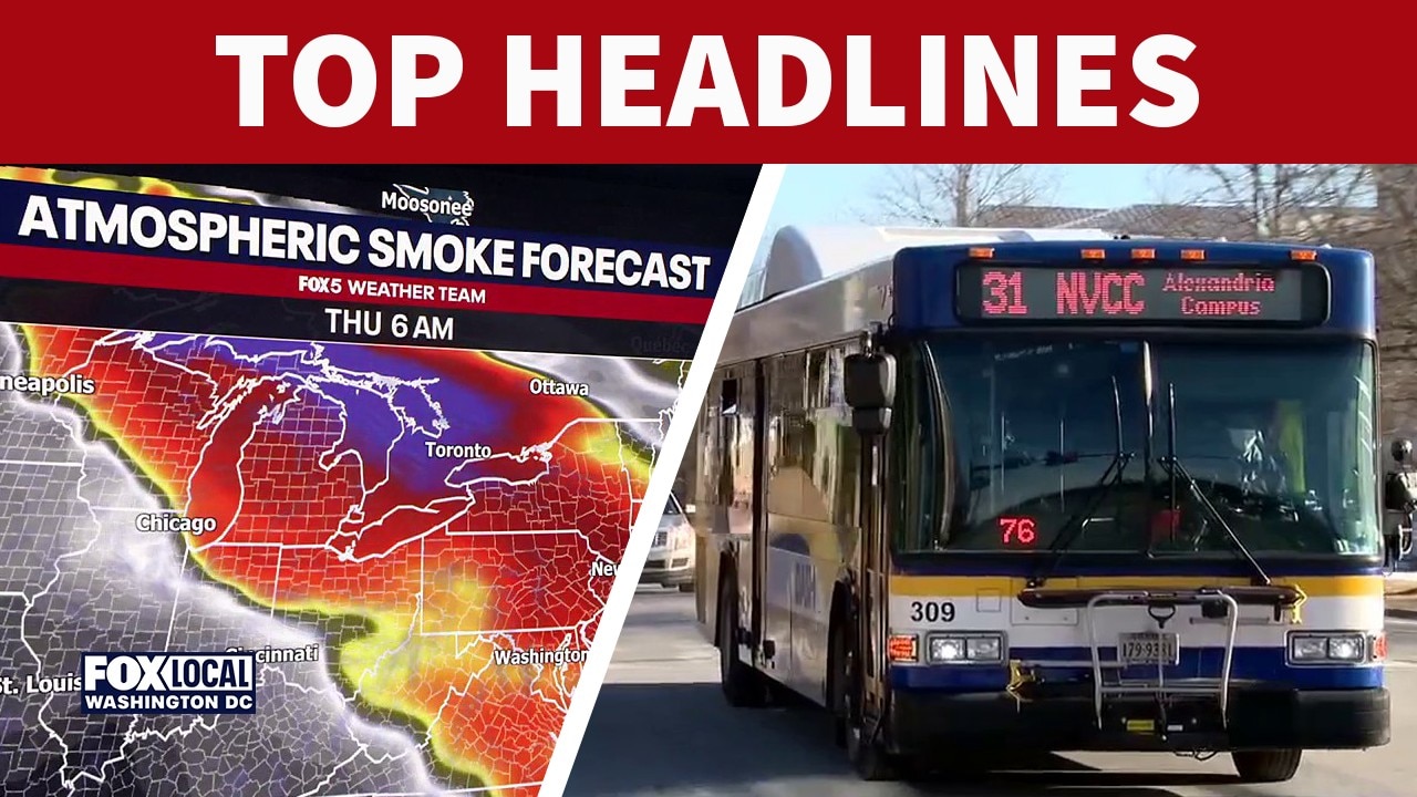 Heat advisory amid triple-digit heat; Arlington bus merger debate