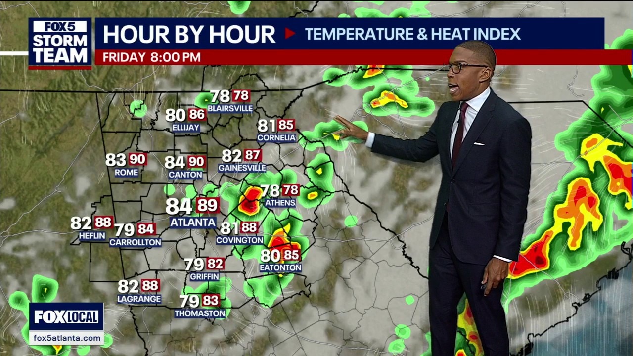 Friday night forecast