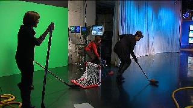 Hosts go head-to-head in a little competition