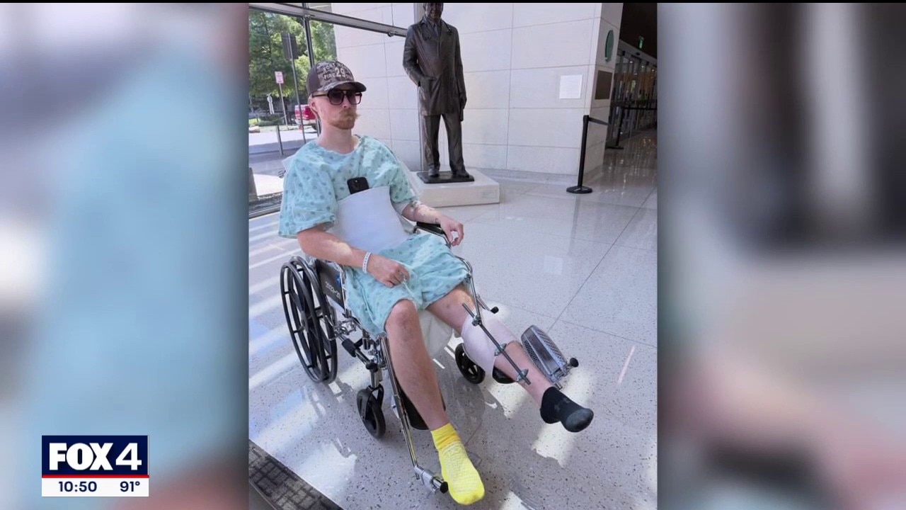 Fort Worth firefighter fights to walk and serve again