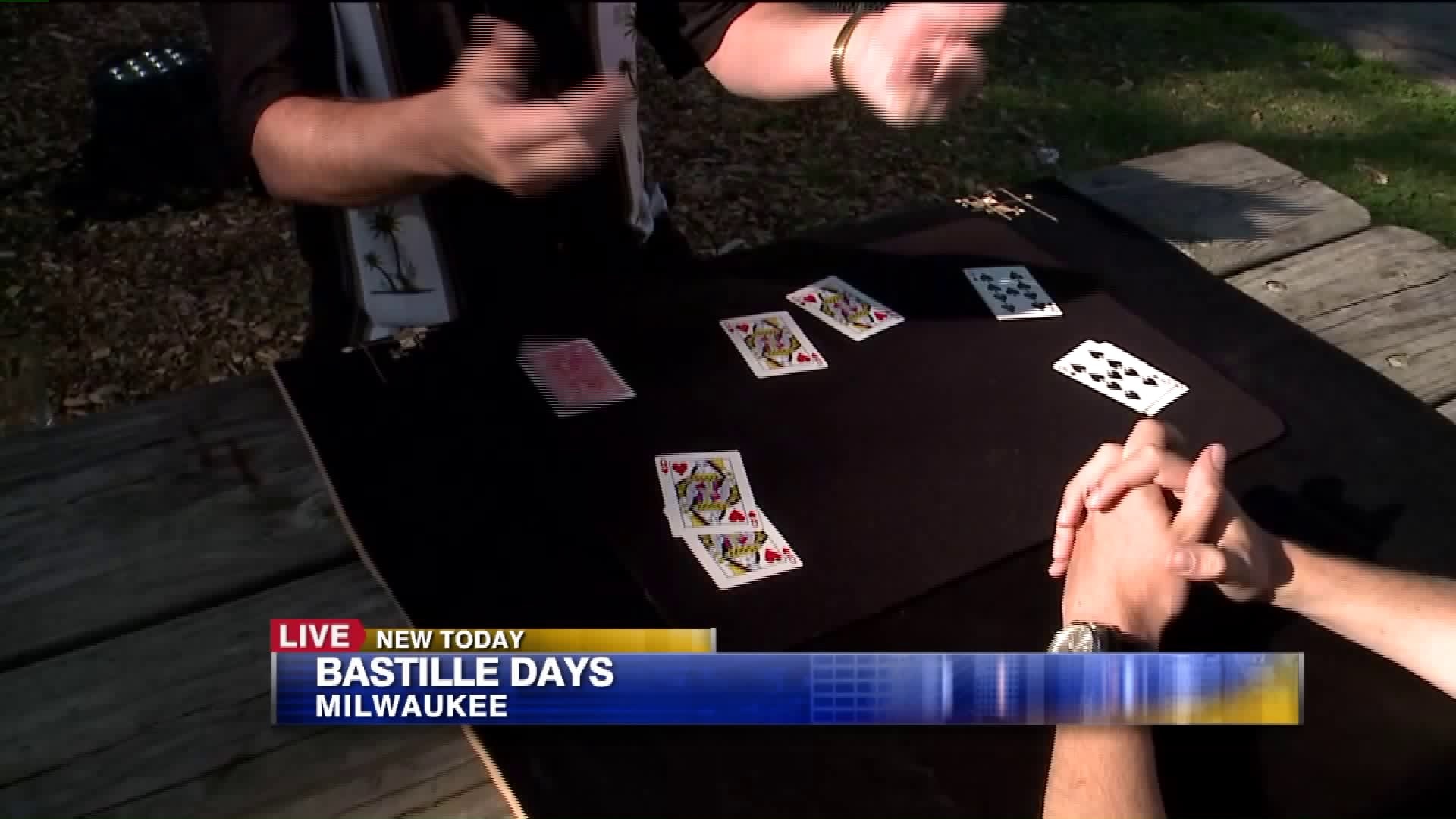 Bastille Days magic tricks