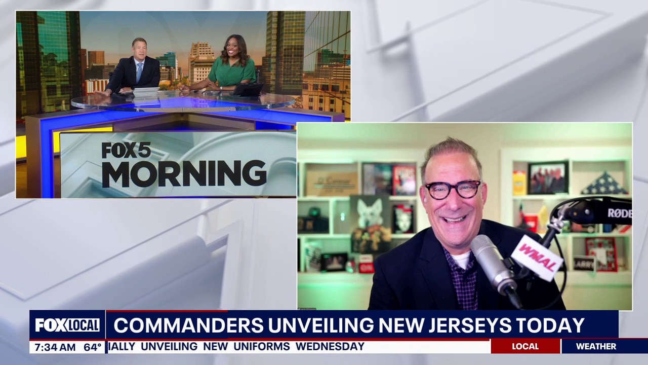 Commanders unveiling new jerseys today