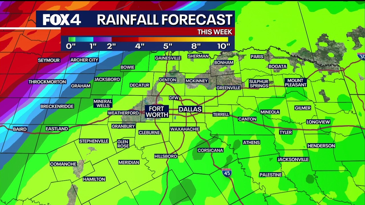 Dallas weather: October 13 morning forecast