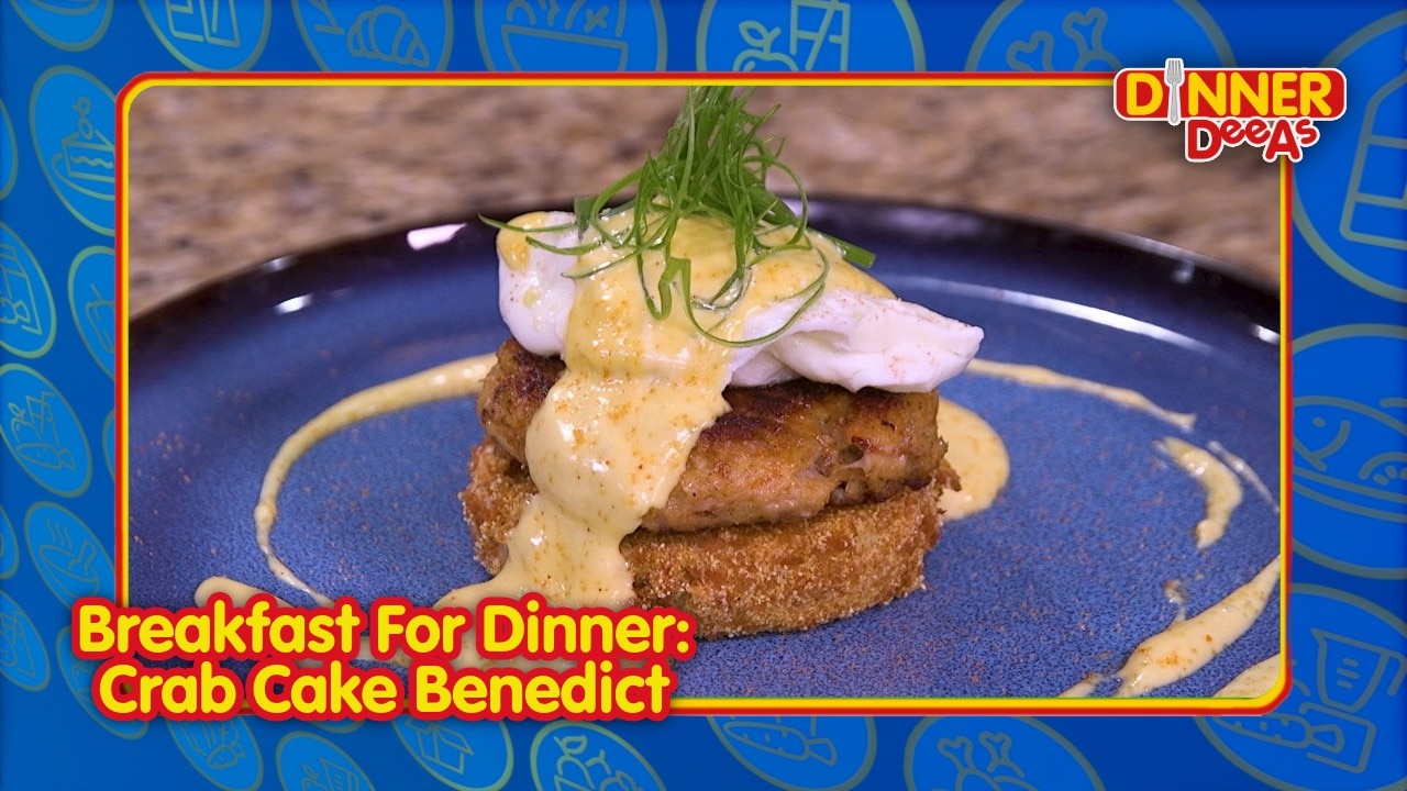 Breakfast For Dinner: Crab Cake Benedict | Dinner DeeAs