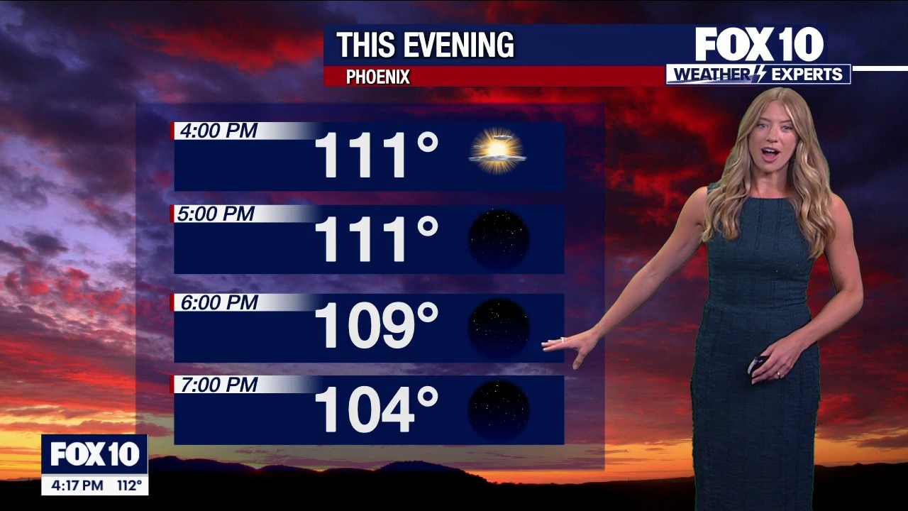Arizona faces extreme heat up to 113 degrees as storms threaten the region