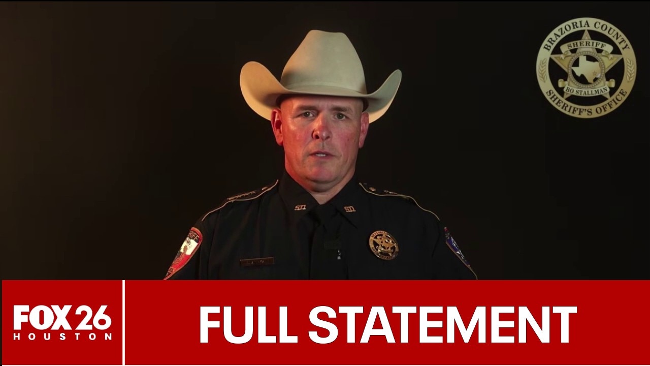 FULL VIDEO: Brazoria County Sheriff addresses deadly Lake Jackson shooting