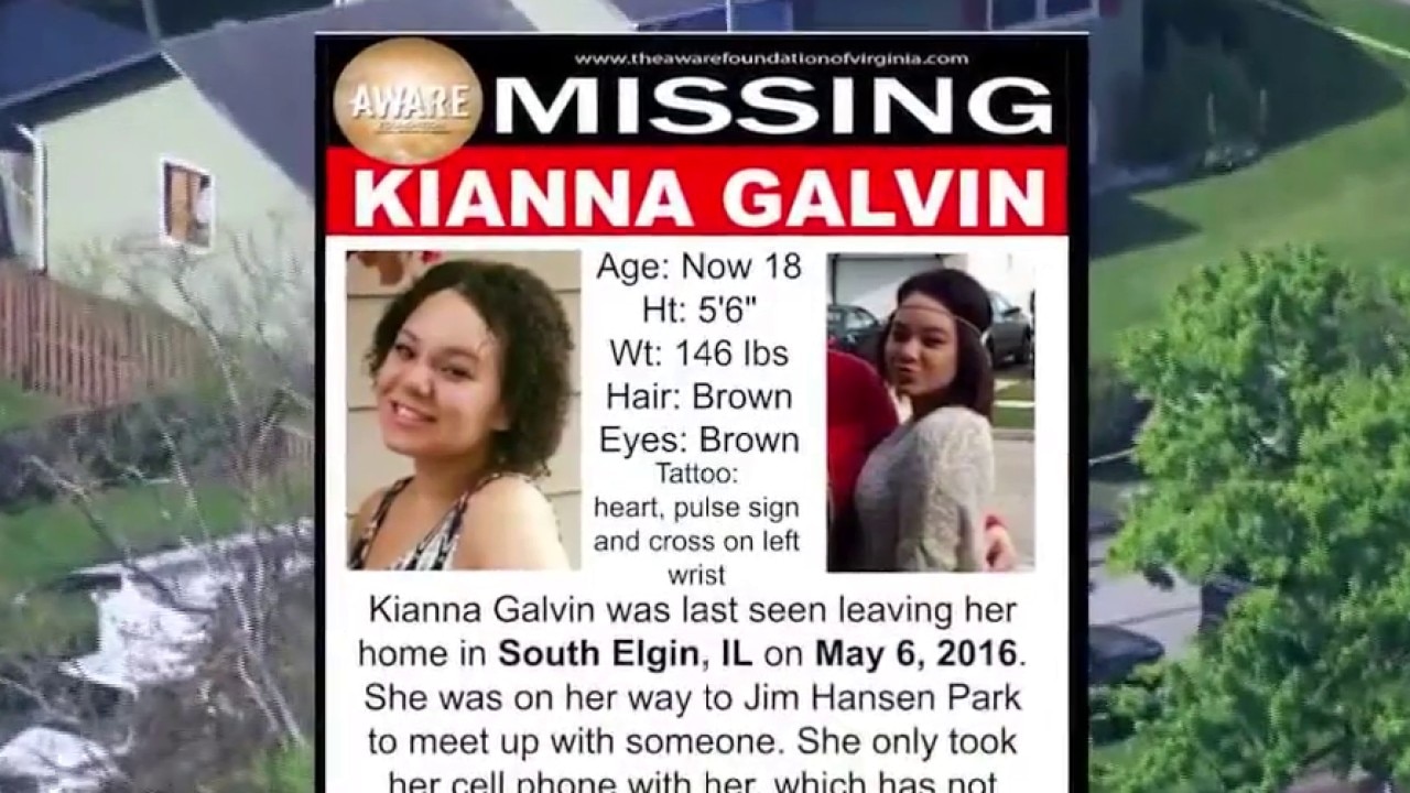 Search for missing girl Kianna Galvin in South Elgin turns up no remains