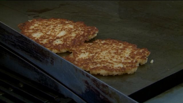 Kramp hangs in the kitchen, gets a sneak peek look at the food being prepared