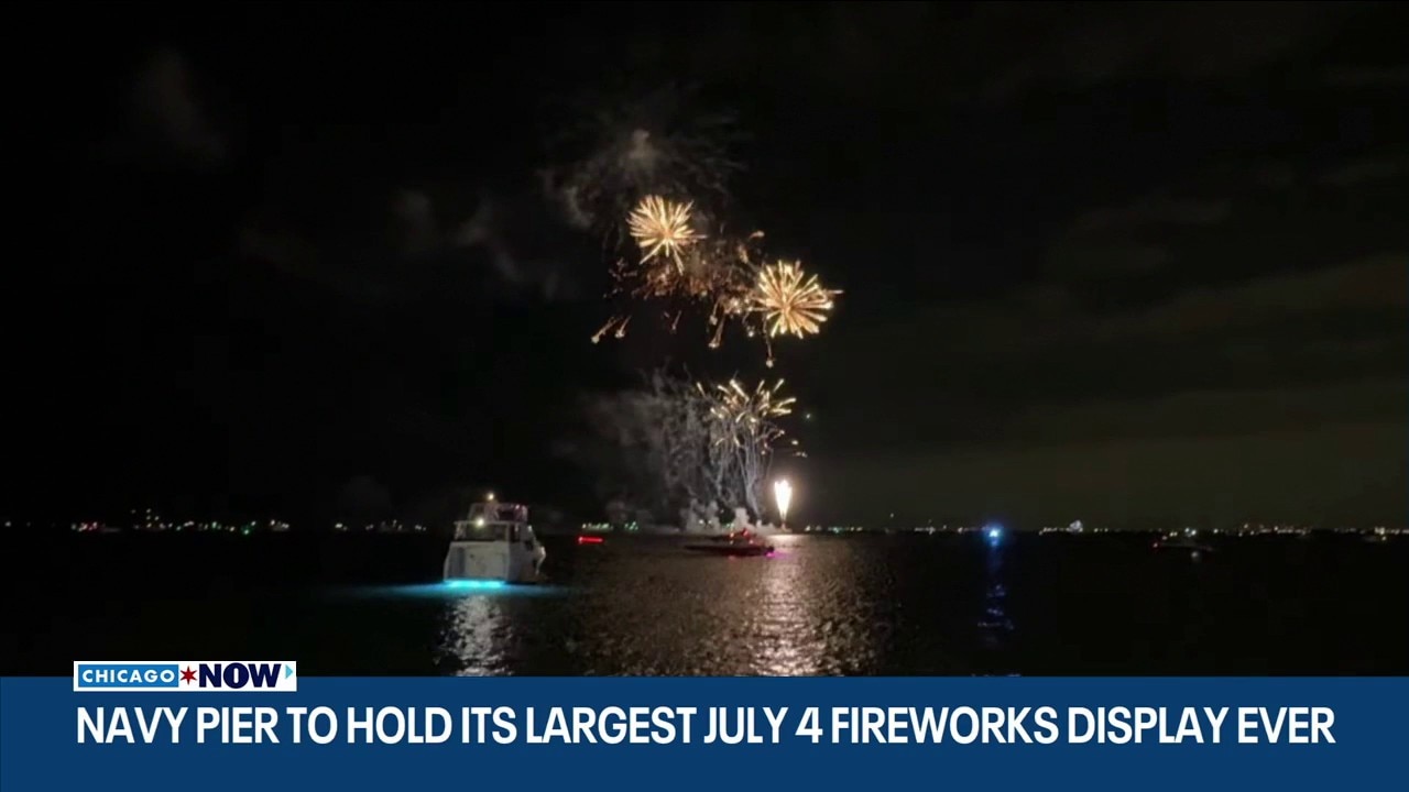 Navy Pier plans largest Fourth of July fireworks show in its history | ChicagoNOW