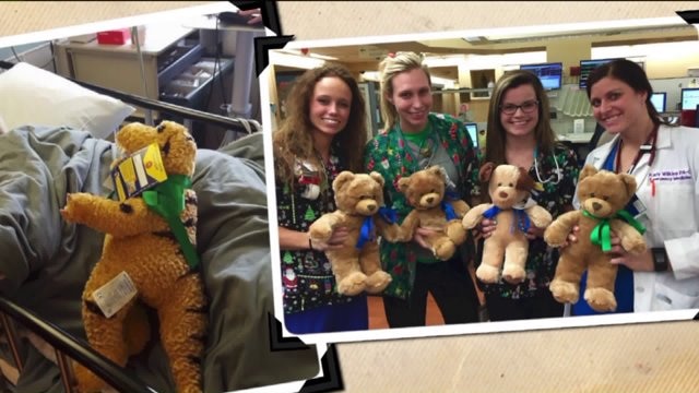 "It makes me feel good:" Group makes it their mission to help children in the hospital
