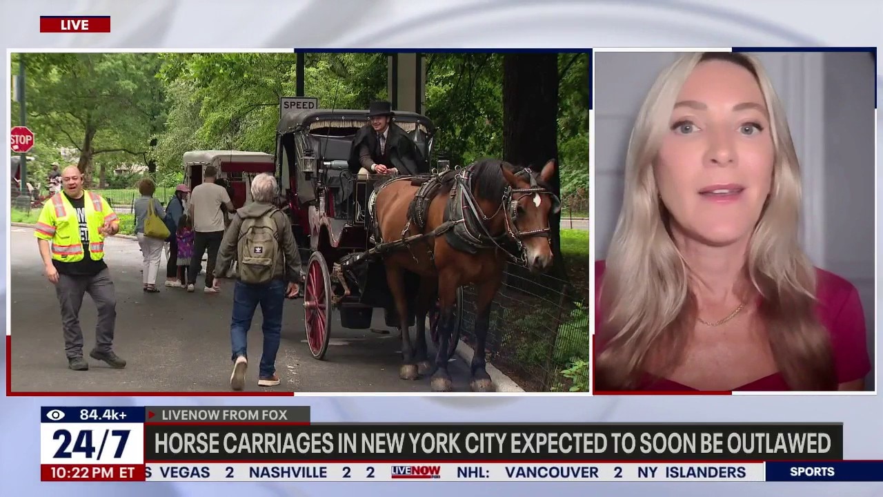 New York City to ban horse-drawn carriages, officials say