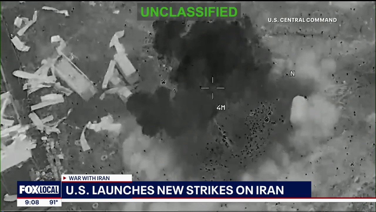 U.S. launches new strikes on Iran