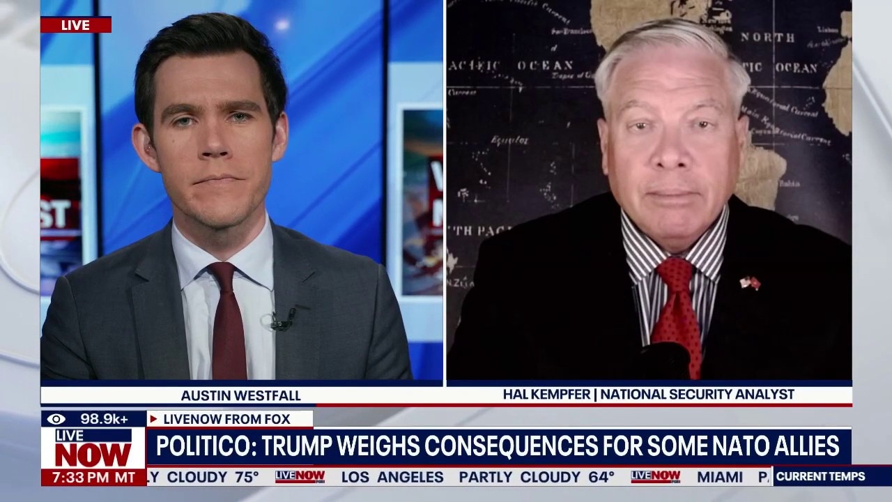 Trump weighs consequences for some NATO allies over Iran war