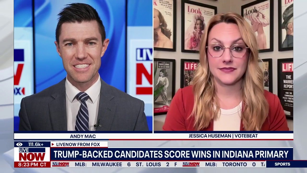 Trump-backed candidates win big in Indiana