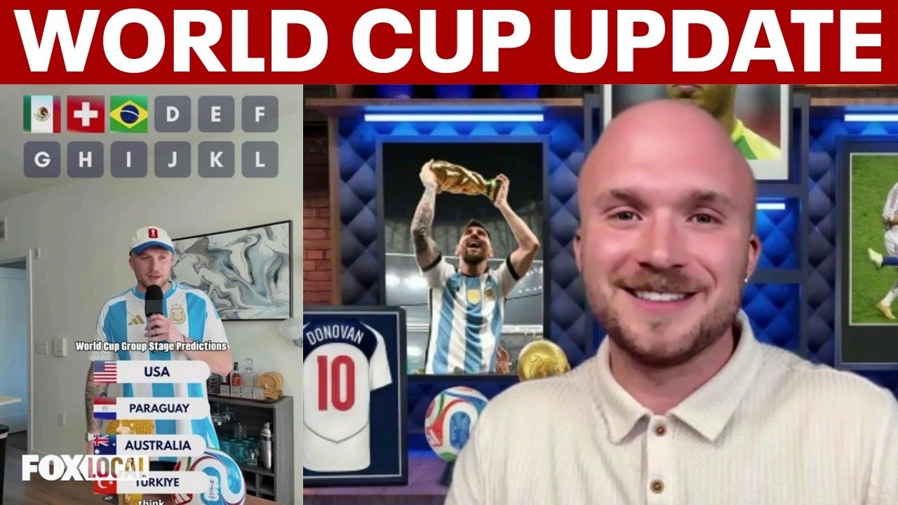 FOX LOCAL World Cup reporter Tyler Thrasher breaks down soccer storylines, Team USA, more