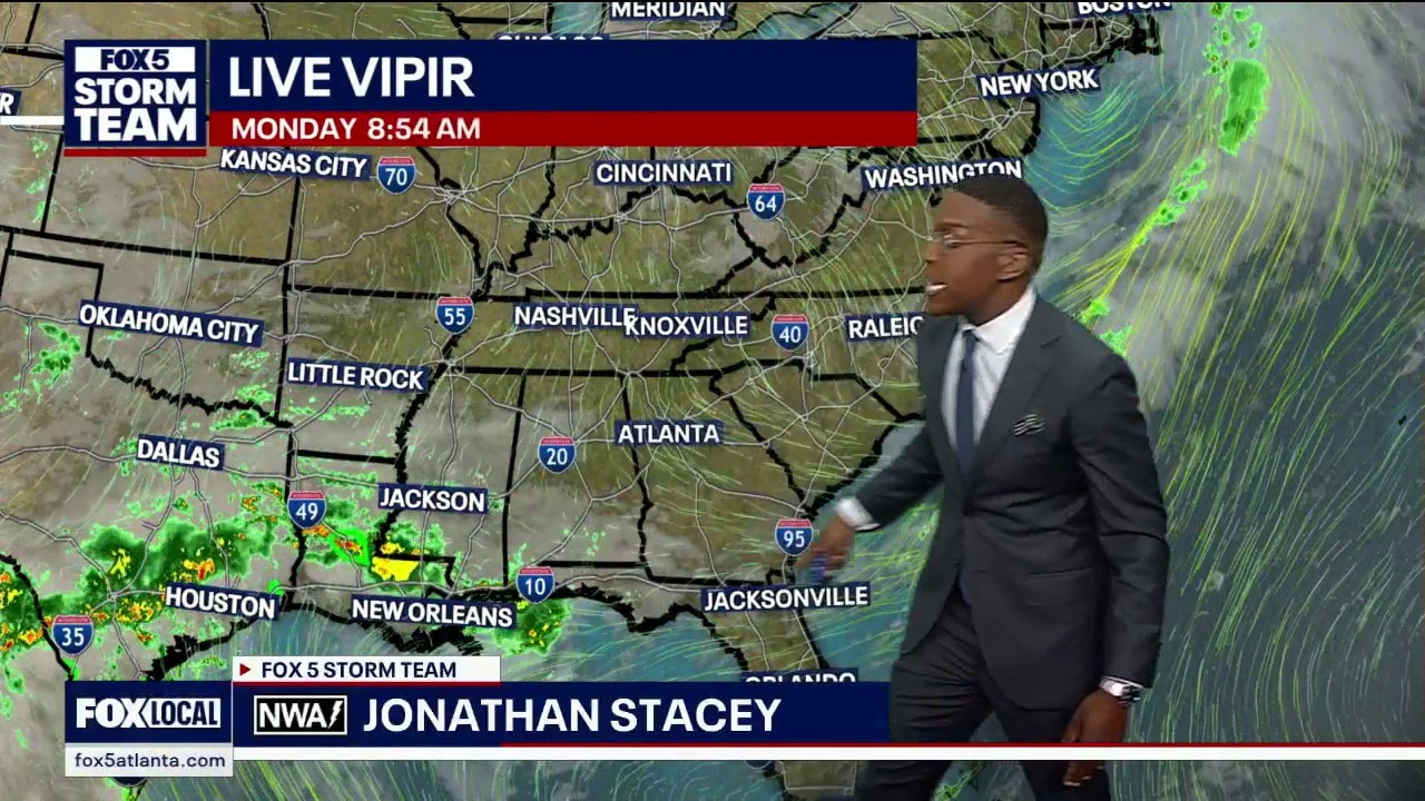 Monday evening forecast