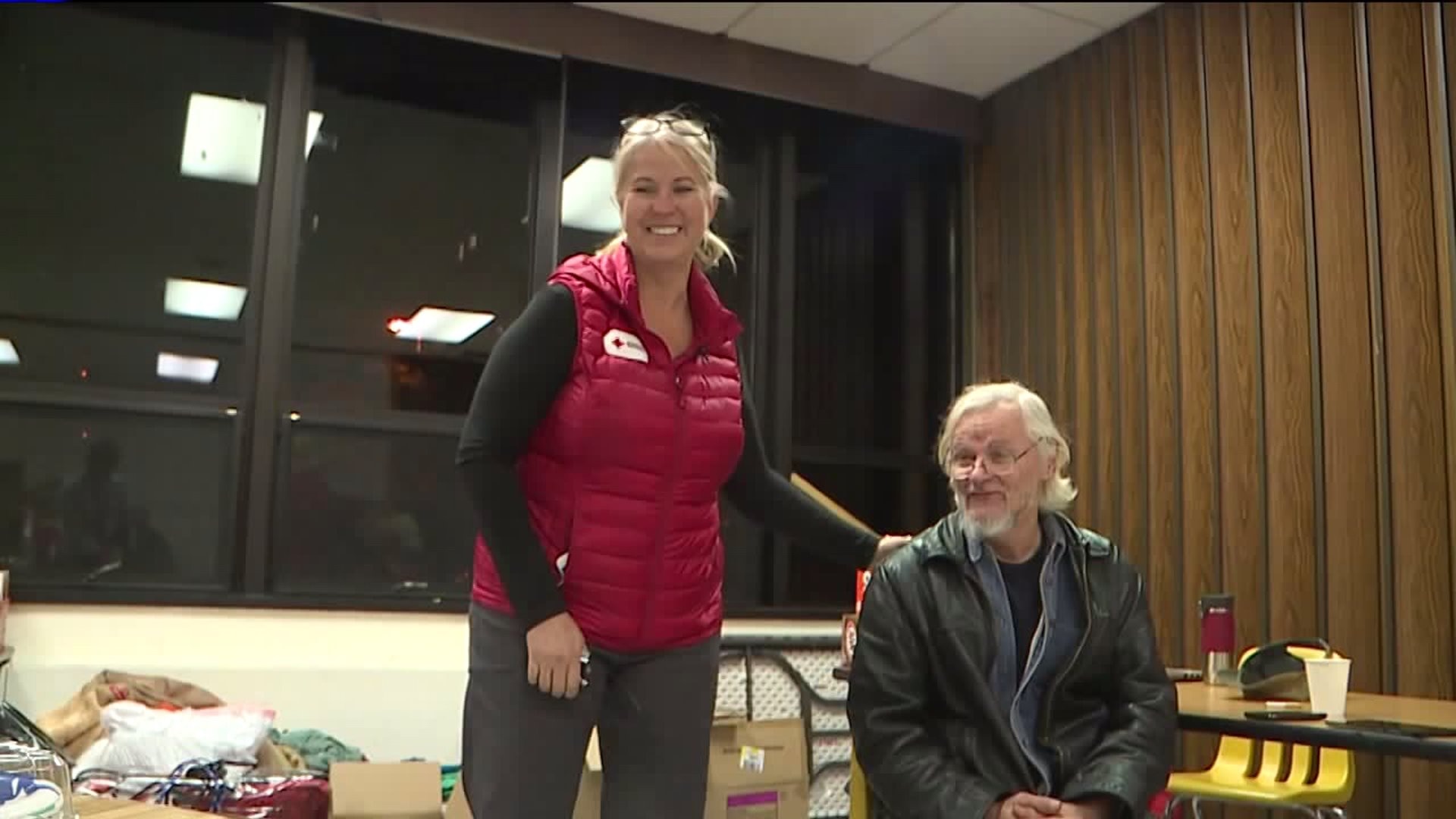 Red Cross gives people a place to stay after tornado destroys homes