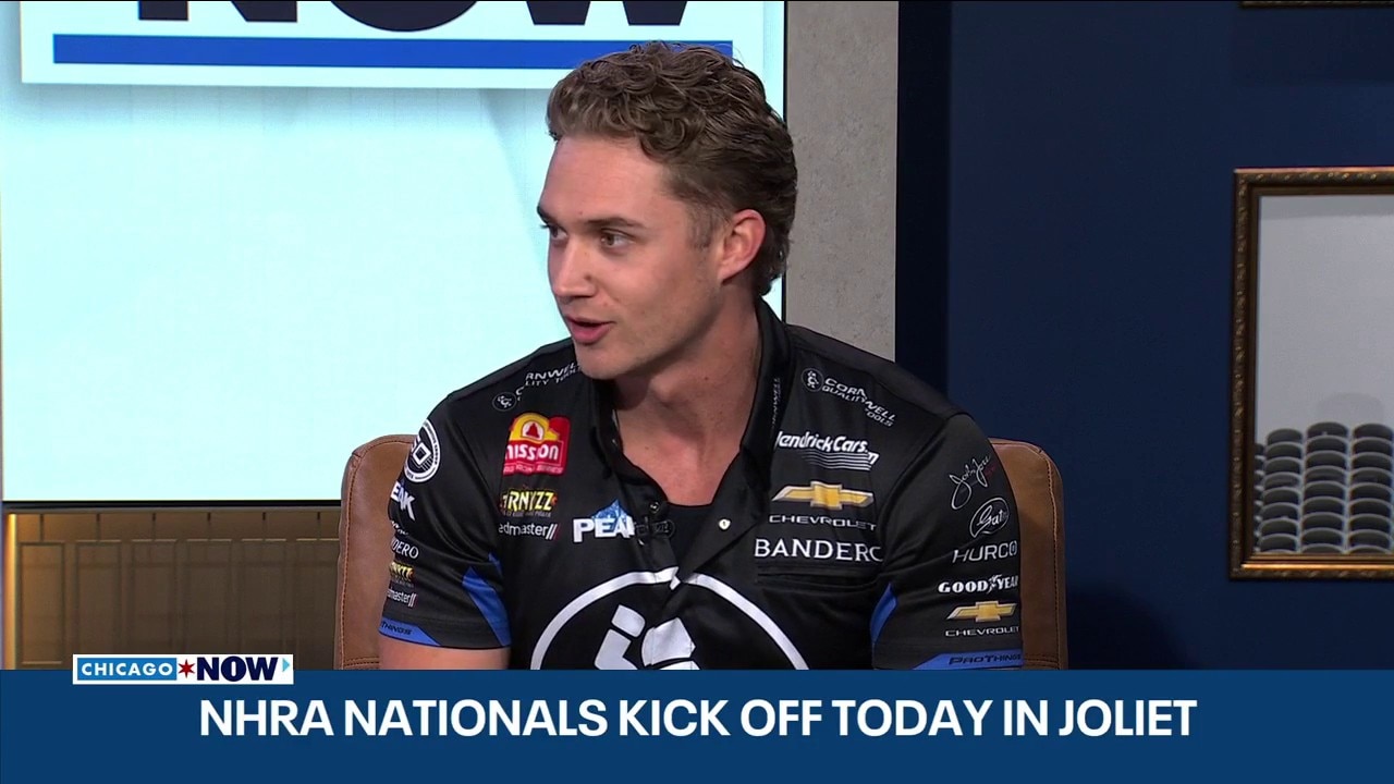 NHRA winner Jordan Vandergriff previews Route 66 Nationals in Joliet | ChicagoNOW