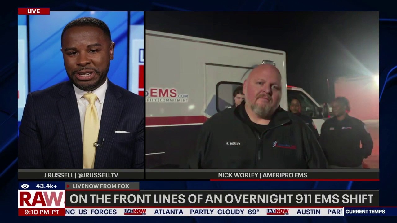 On the front lines of an overnight 911 EMS shift 