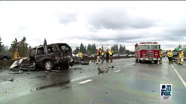 Crash blamed on wrong way driver