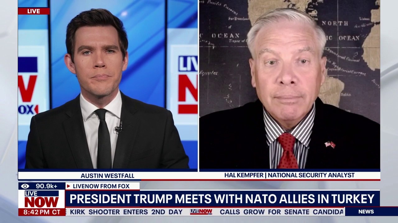 President Trump meets with NATO allies in Turkey
