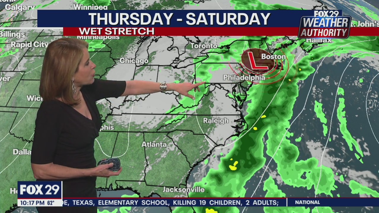 Weather Authority: Tuesday, 10 p.m. update