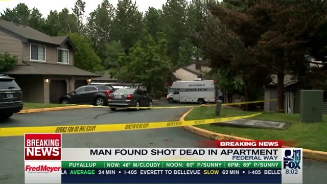 Man found shot dead in Federal Way apartment
