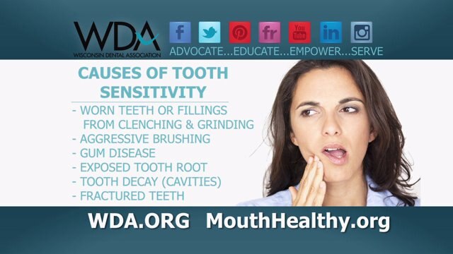 Experts at Wisconsin Dental Association talk about coping with sensitive teeth