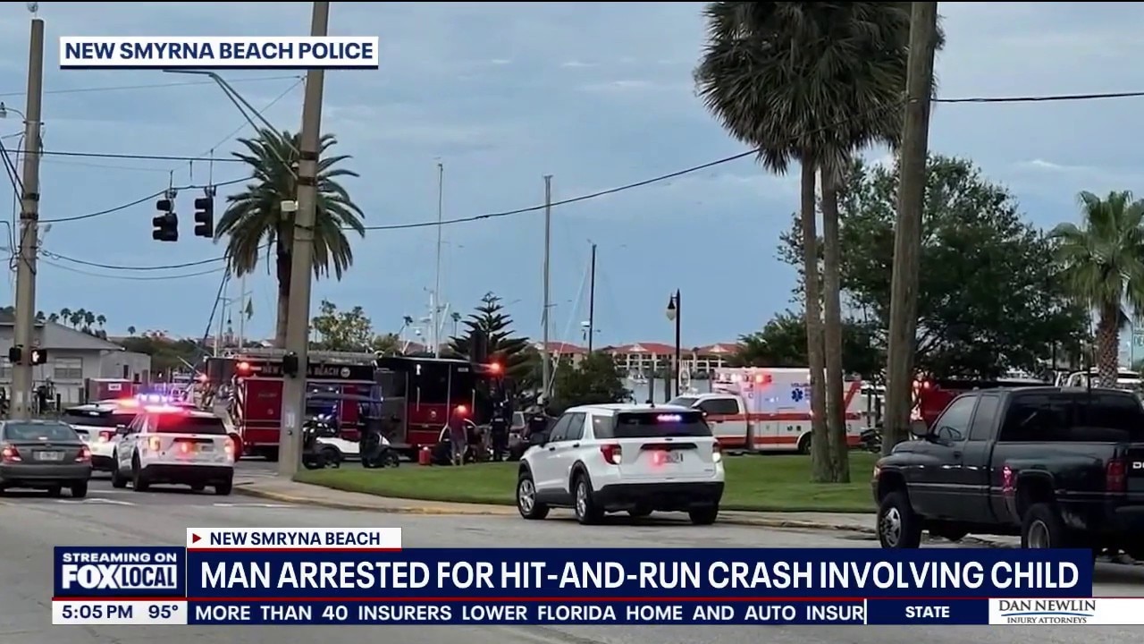 Driver charged after woman and child struck in New Smyrna Beach