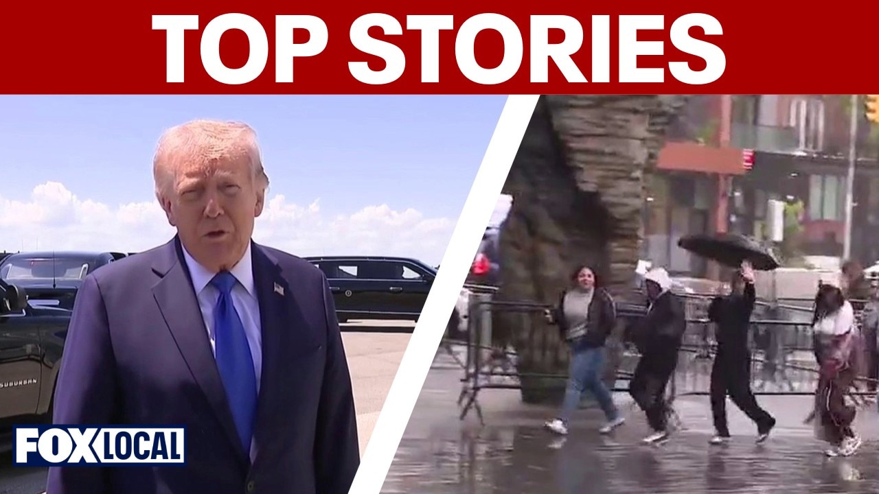 Major rain in NYC; Trump cancels Iran peace talks in Pakistan | TOP STORIES