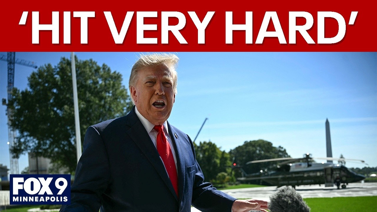 Trump vows to hit Iran 'very hard' if linked to plane attack