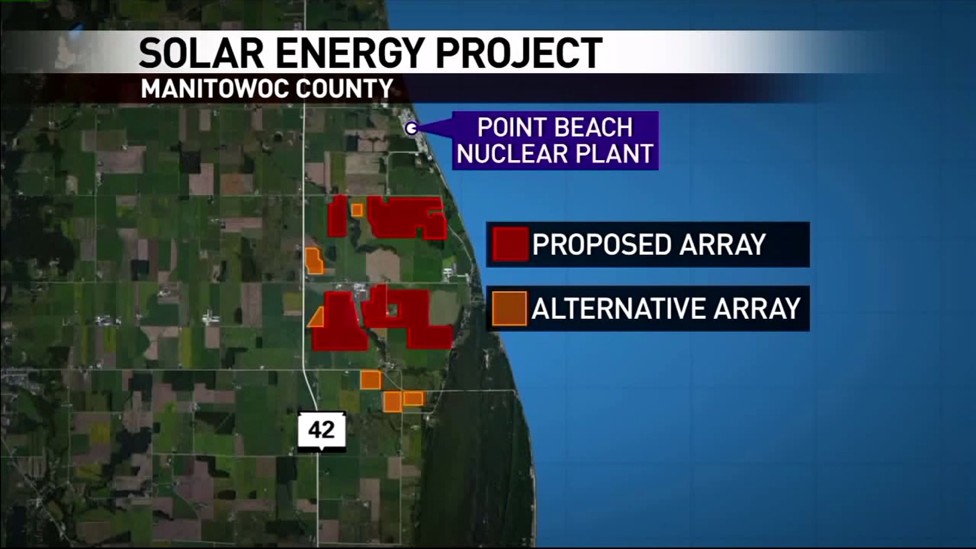 Solar energy project in Manitowoc County