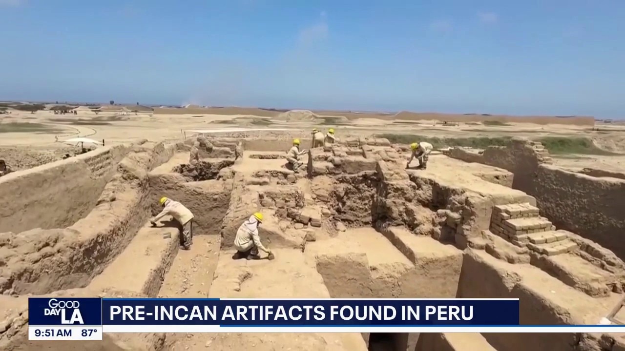 Pre-Incan artifacts discovered in Peru