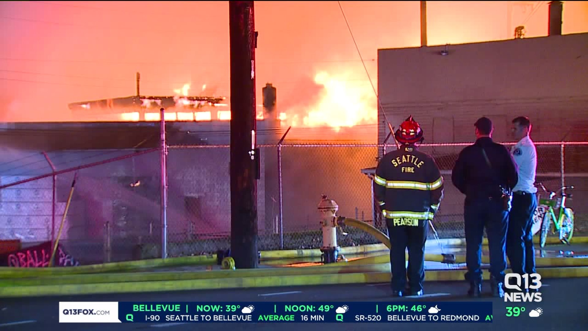 Seattle warehouse fire