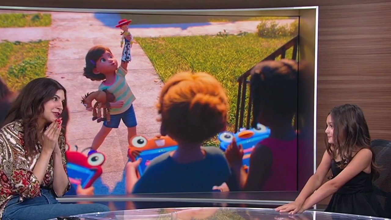 Toy Story 5 star talks toys, Tom, Tim, and Taylor