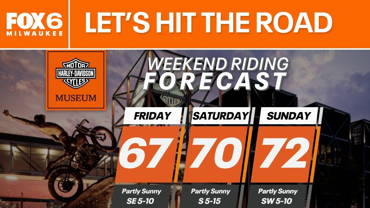 Wisconsin Weekend Riding Forecast for Oct. 23-25, 2026