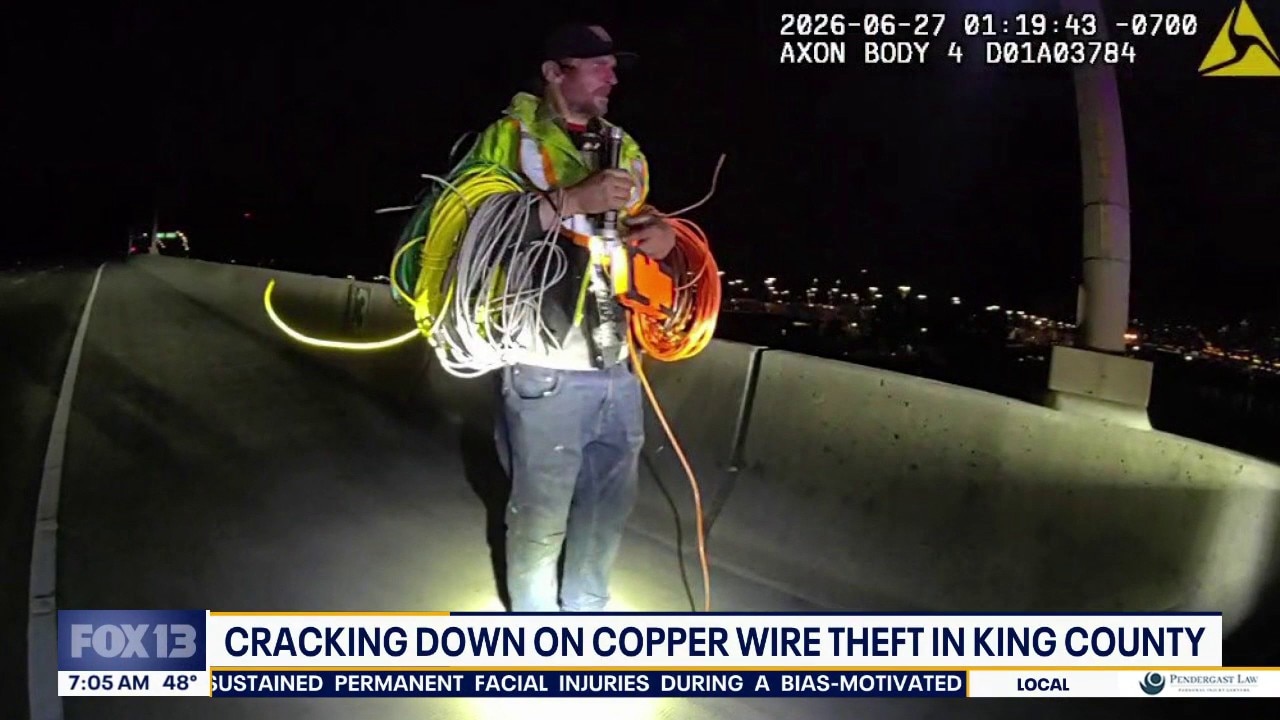 Cracking down on copper wire theft in King County, WA