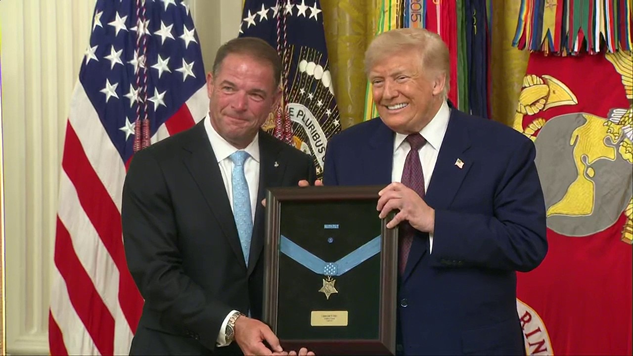 Trump hosts White House Medal of Honor ceremony