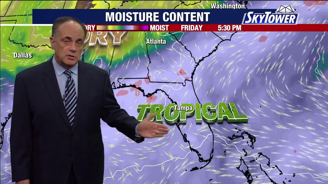 Tampa weather | Friday evening forecast