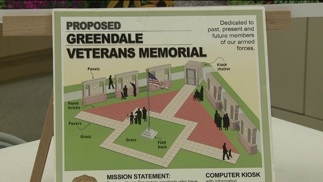 Battle brewing in Greendale over placement of proposed veterans memorial