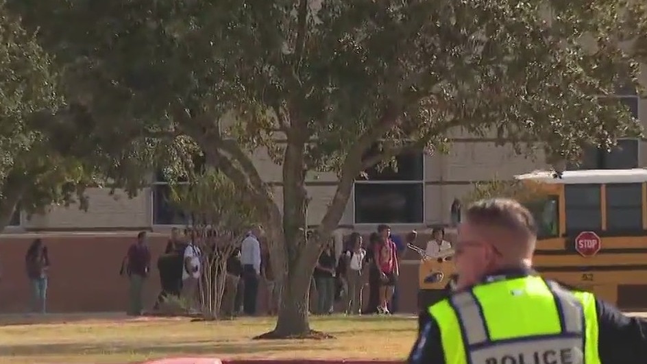 Barbers Hill High School evacuated after transformer fire