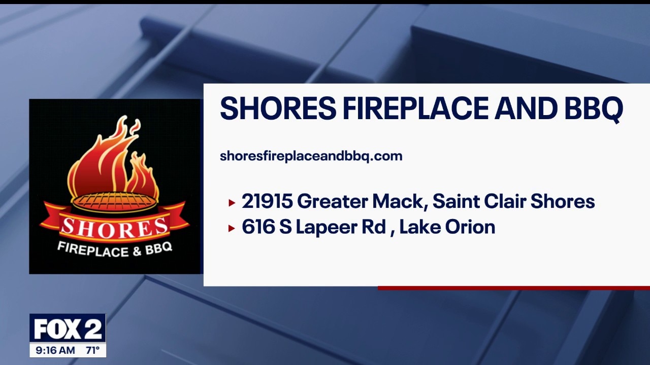 Fireplace Places and BBQ's For Father's Day